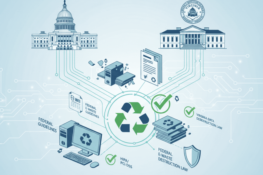 IT equipment disposal services in Washington DC with secure handling